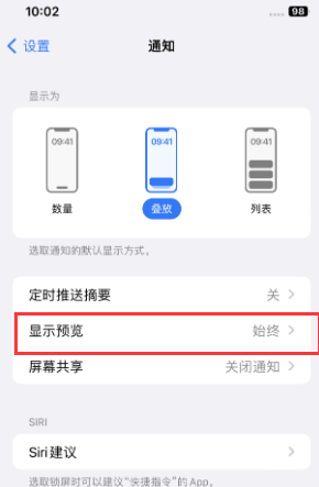 潜山苹果售后维修中心分享iPhone手机收不到通知怎么办 