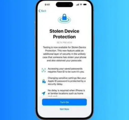 潜山苹果授权维修店分享被盗设备保护功能开启方法 